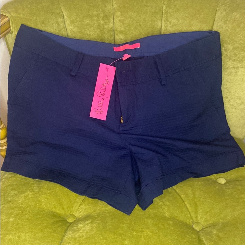 Lilly Pulitzer Navy Shorts size 14